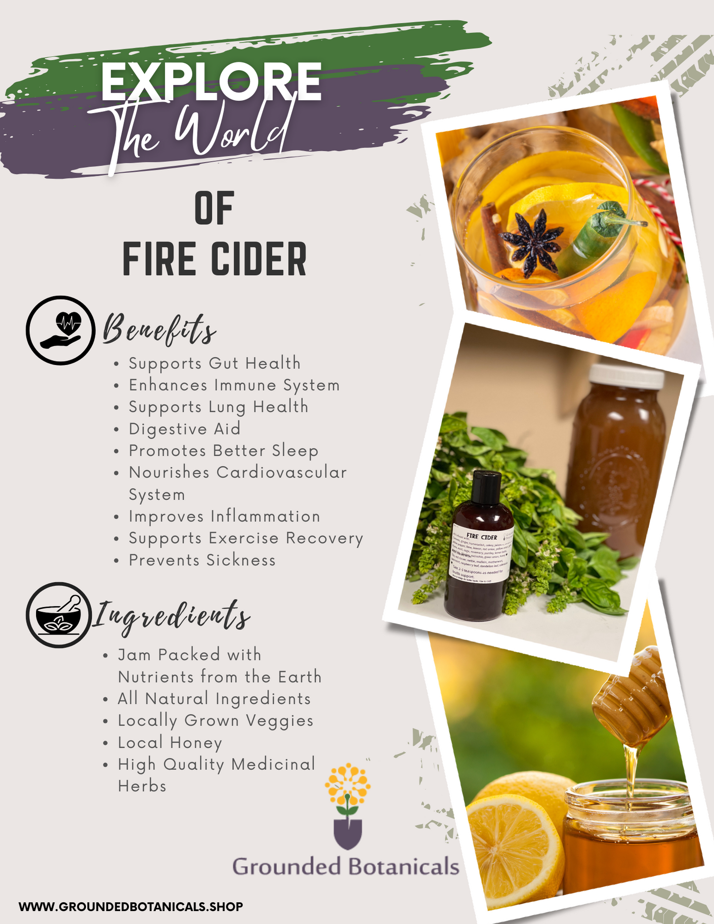 Fire Cider Fall Spice 8 oz